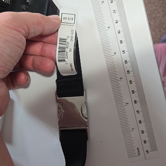 Michael Kors Charcoal Belt Bag - Picture 2 of 3